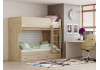 Кровать двухъярусная Д2 (дуб сонома)